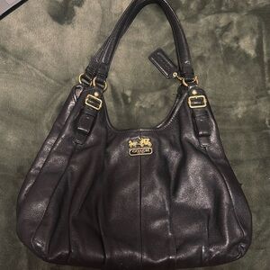 Coach Madison black bag.